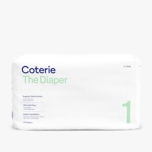 6-pack Coterie Diapers (Unopened!)